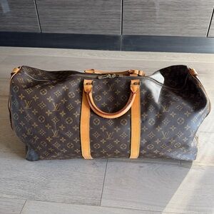 Louis Vuitton Keepall 55 • Vintage Monogram • Made in France